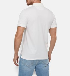 Hackett London Logo-embroidery Button Placket Polo, Model View