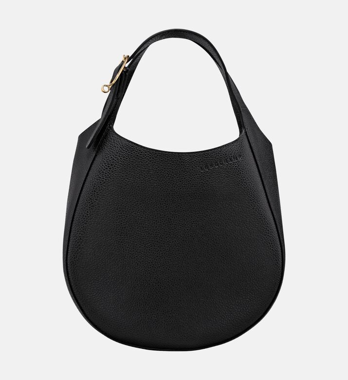 Longchamp Le Foulonne Top Handle Bag, Black, Packshot View