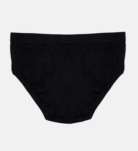 سروال داخلي للخصر يحمل العلامة التجارية القطنية