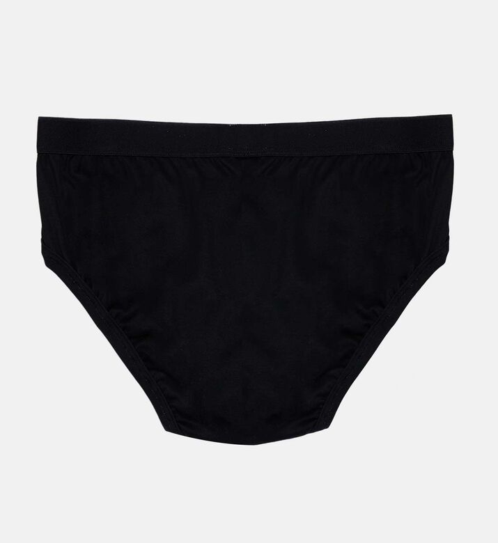 سروال داخلي للخصر يحمل العلامة التجارية القطنية