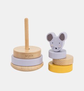 Mrs. Mouse Wooden Stacking Toy