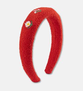 Bobo Choses Pixel Daisies Terry Cloth Headband, Packshot View