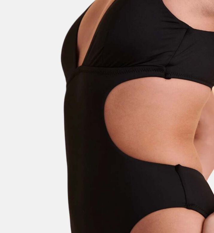 Cut-out Open Back One-piece Swimsuit