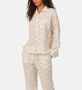 All-over Print Long-sleeve Sleep Set