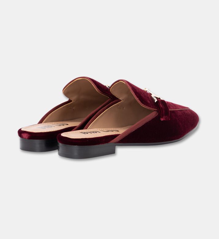 Bibilou Shoes Sabot, Burgundy, Eu-36, Packshot View