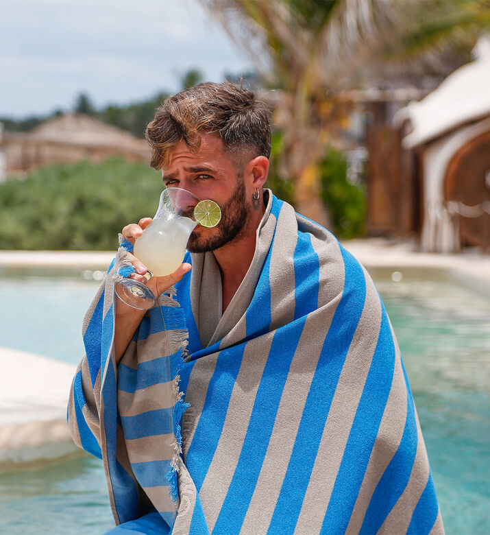 Maris Amber Stripped Beach Towel