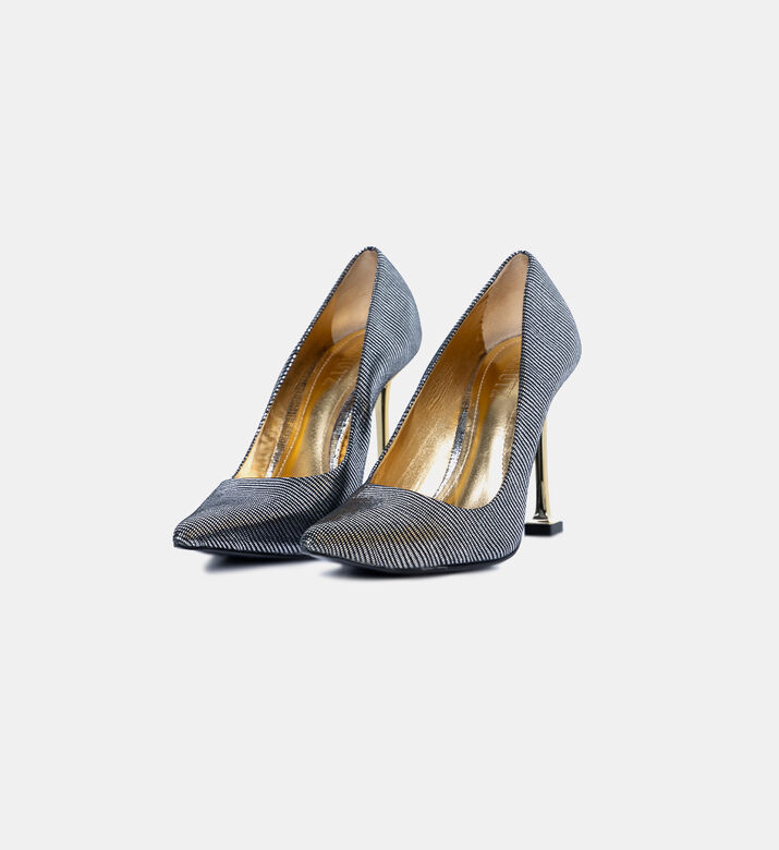Metallic Pointed Toe Pumps