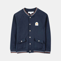 Boy Teddy-cut Fleece Cardigan