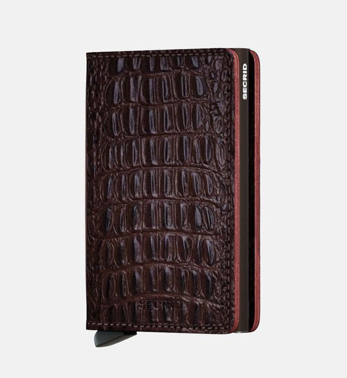 Nile Slim Leather Mini Wallet