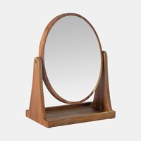 Eva Acacia Table Mirror