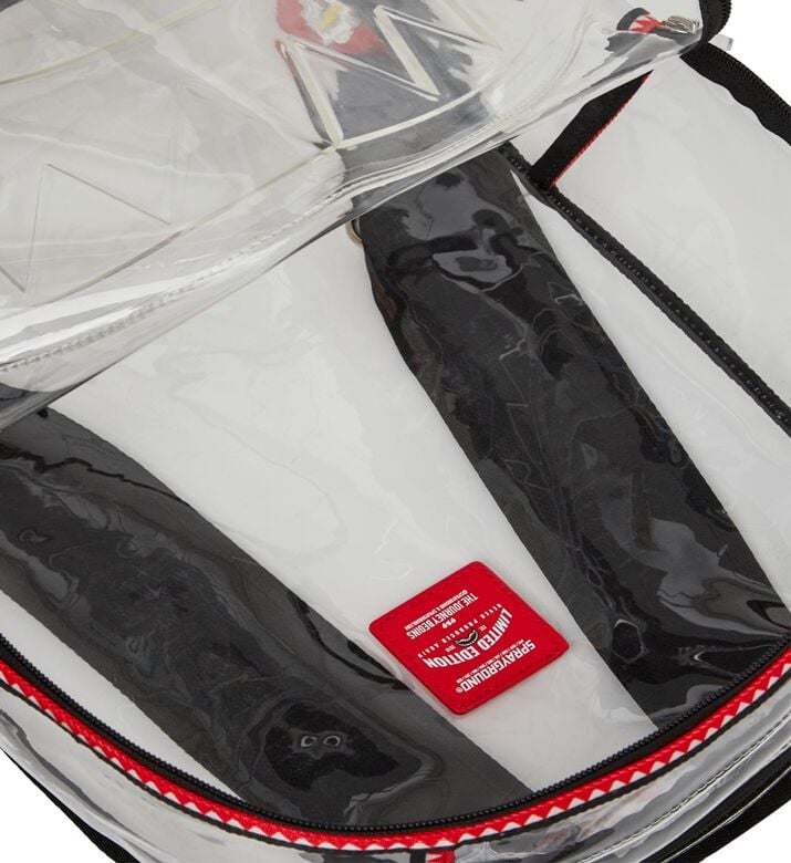 Sprayground Transparent Shark Backpack, Packshot View