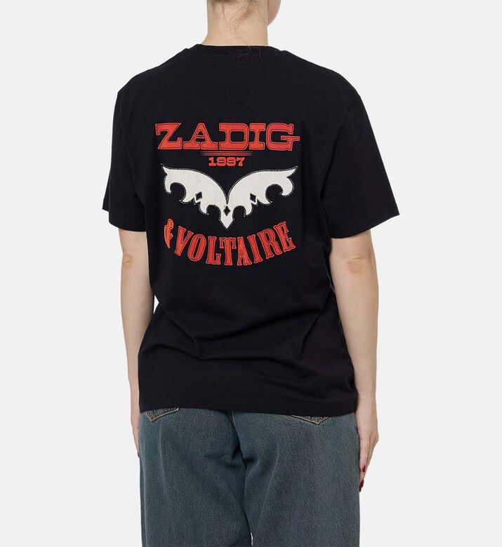 Zadig et Voltaire Casual Short-sleeve T-shirt, Model View