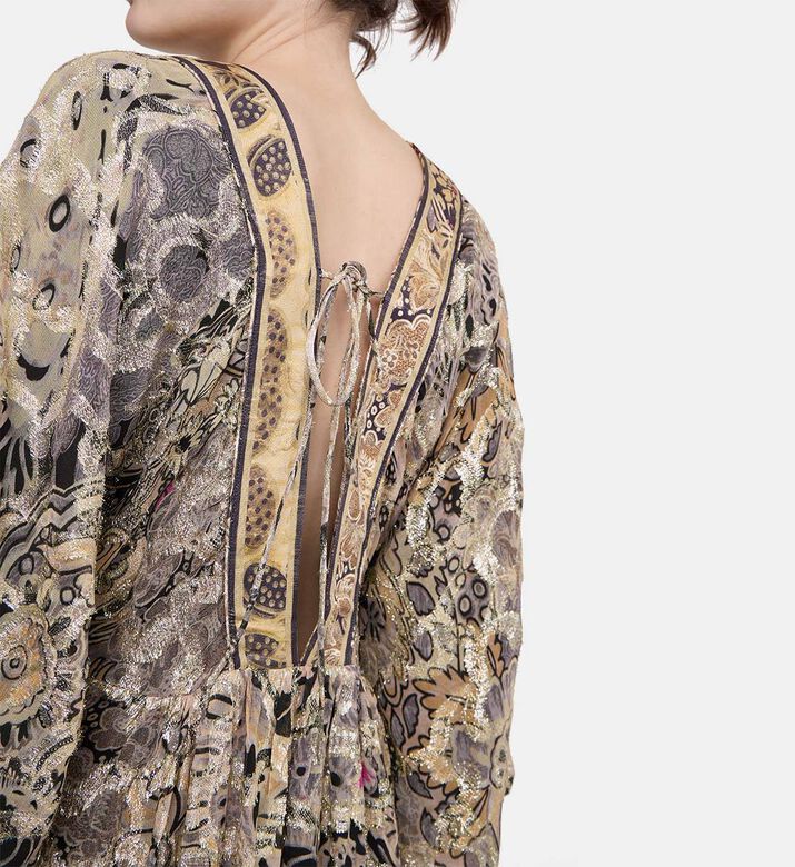 Flared V-neck Dress Flared V-neck Dress