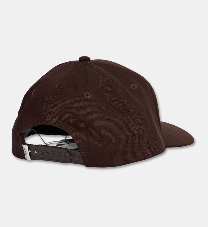 Les Deux Structured Logo Baseball Cap, Brown, Fs, Packshot View