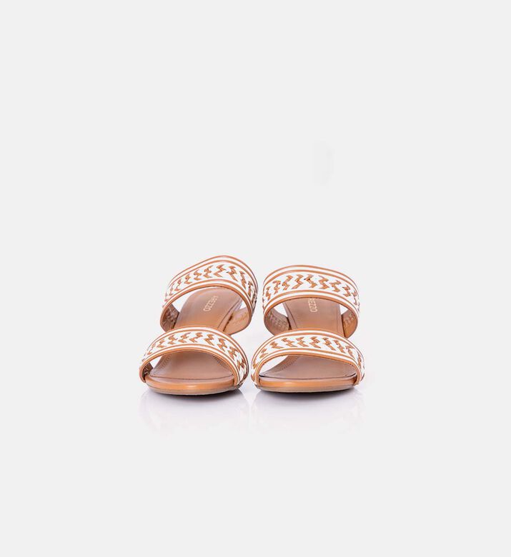 Woven Slip-on Mule Sandals