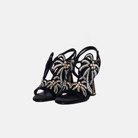 Kiawa Peep Toes High Heels