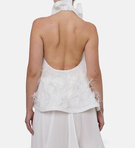 Rowen Rose Top Turtleneck, Model View