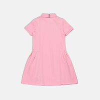 Classic Flared Polo Dress