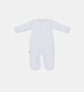 طقم دنغري قطن بنقشة دب 4 قطع