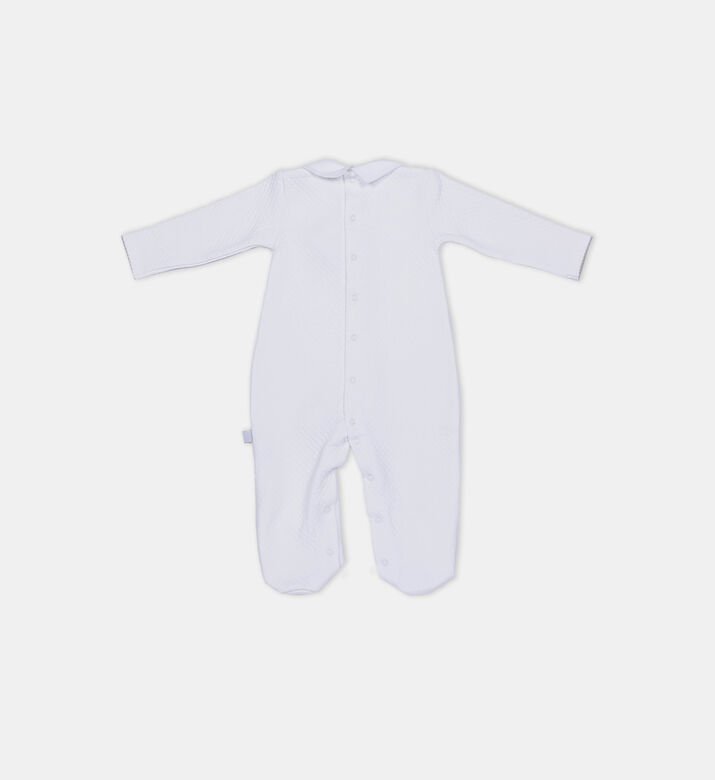 طقم دنغري قطن بنقشة دب 4 قطع