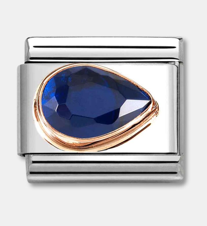 Nomination Composable Cz. Faceted Blue, Packshot View