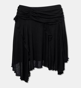 Isabel Marant Rosinda Draped Jersey Mini Skirt, Packshot View