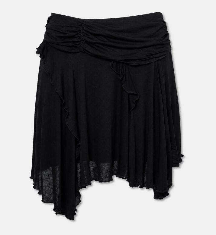Isabel Marant Rosinda Draped Jersey Mini Skirt, Packshot View