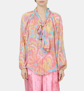 Ribbon Collar Shirt Ribbon Collar Shirt