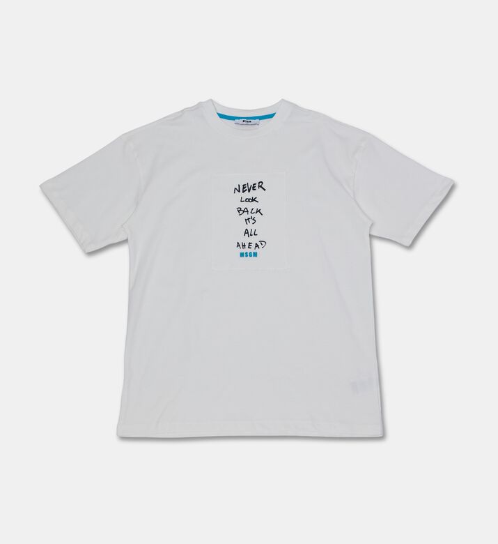 MSGM Graphic Patch Short-sleeve T-shirt, Packshot View