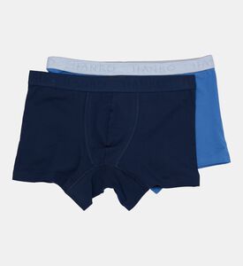 بوكسر بخصر مطاطي وشعار العلامة التجارية قطعتين