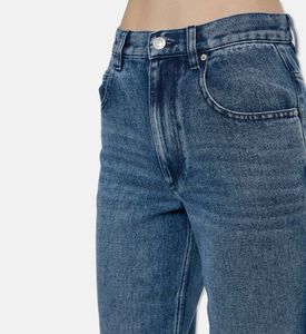 Isabel Marant Mid-wash Boyfriend-fit Jeans, Model View