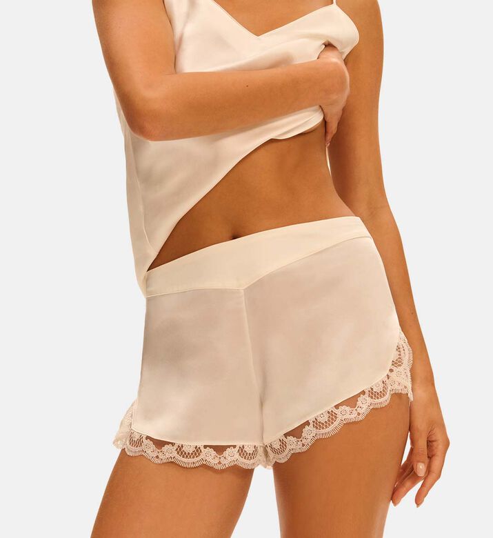 Satin Relaxed-fit Shorts