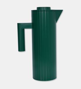 Alessi Plisse Jug Vacuum Glass, Green, Packshot View