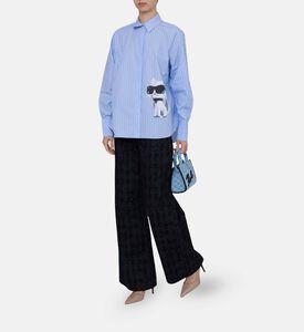 Striped Long-sleeve Button-down Shirt Striped Long-sleeve Button-down Shirt