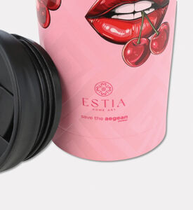 Estia Blush Pop Insulated Travel Mug, Packshot View