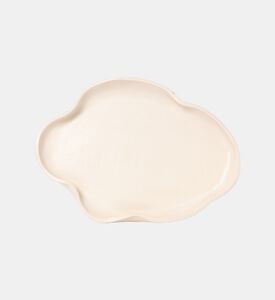 صينية صغيرة سيراميك بتصميم متموج