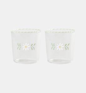 Floral-print Glasses Set-2
