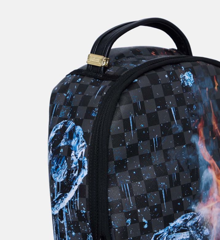 Fire-and-ice Shark Backpack