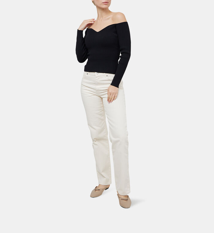 Owais Off-shoulder Jumper Owais Off-shoulder Jumper