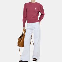 Wide-leg Denim Pants