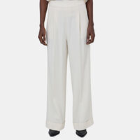 Pleated Wide-leg Pants