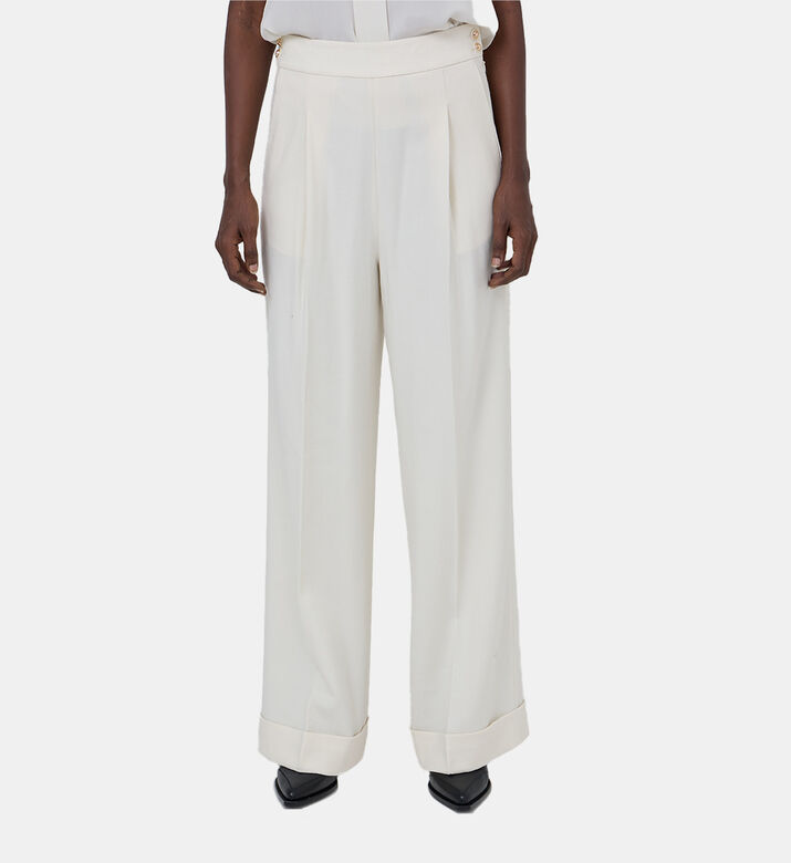 Pleated Wide-leg Pants Pleated Wide-leg Pants