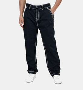 Baggy 5-pockets Denim Pants Baggy 5-pockets Denim Pants