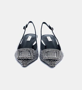 Suede Leather Rhinestone-embellishment Low Heel Sandals Suede Leather Rhinestone-embellishment Low Heel Sandals