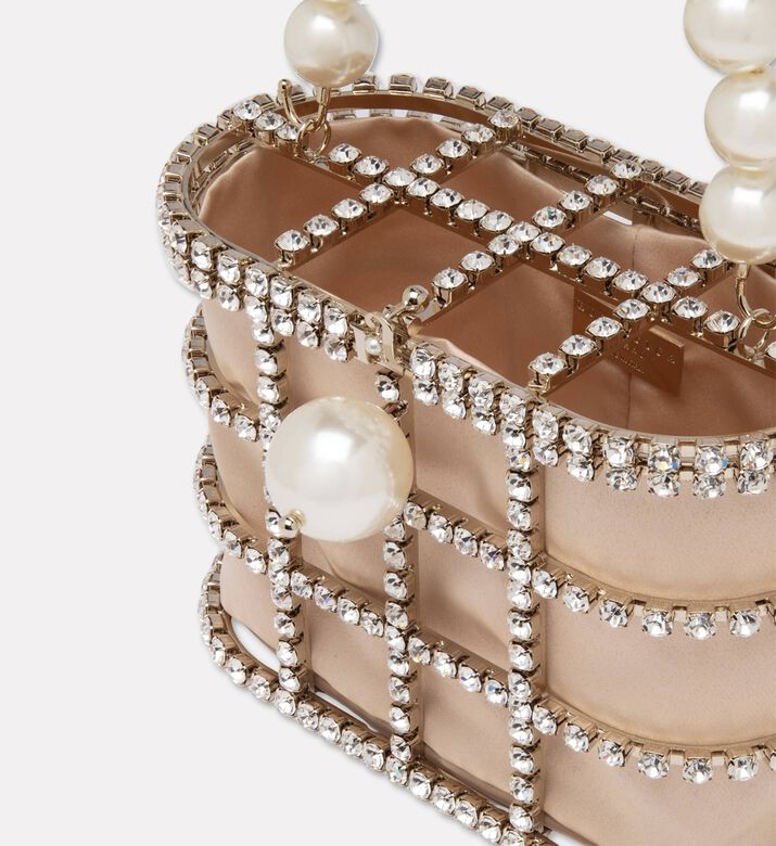 Rosantica Crystal-embellished Holli Charm, Gold, Packshot View