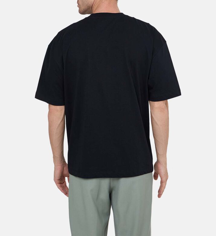 Text Print Crewneck T-shirt