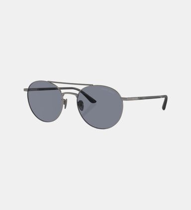 Round Full-rim Sunglasses 54