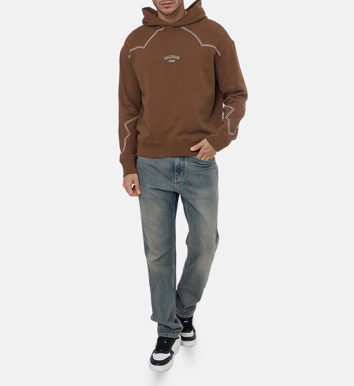 Zadig et Voltaire Embroidered Hooded Sweater, Model View Zadig et Voltaire Embroidered Hooded Sweater, Model View