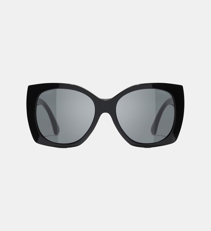 Cat-eye Heart Detail Sunglasses