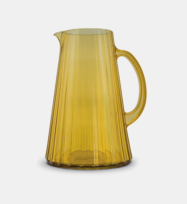 Embossed Colored Acrylic Pitcher